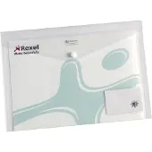 Rexel Enveloptas Rexel ice A4 + visitekaart transparant | 10 stuks