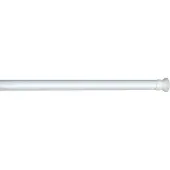 Wenko telescopische douchestang ø20mm 110-185cm wit