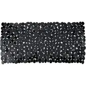 Wenko Paradise anti-slip badmat 71x36cm zwart mat