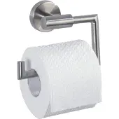 Wenko Bosio toiletrolhouder zonder klep RVS mat