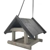 Garden Spirit Voederhuisje Hangend Voederhuis - Grijs Klein - - T - Vogelvoederhuisje voor Vogels