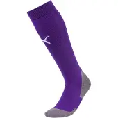 Puma teamLIGA Voetbalsokken Paars Wit | Maat 39-42