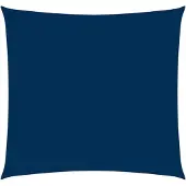 vidaXL Zonnescherm vierkant 3,6x3,6 m oxford stof blauw