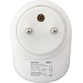 Caliber Slimme Stekker met E Plug - Wit (HWP102F)