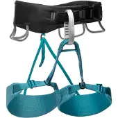 Black Diamond - Women's Momentum Harness - Klimgordel XS, turkoois