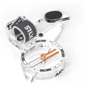 Silva - Arc Jet S - Kompas transparent /grijs