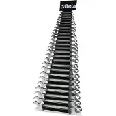 Beta 42NEW/SP25 15 delig set ringsteeksleutels met metalen standaard - 000421085 000421085