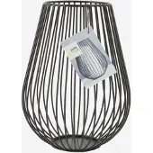 Point-Virgule - Wire Kaarshouder zwart h23cm