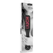 Ouch! Kunstlederen Ouch Paddle - Zwart