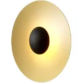 Marset Ginger C LED Wandlamp Brushed brass | Ø32 cm