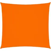 vidaXL Zonnescherm vierkant 7x7 m oxford stof oranje
