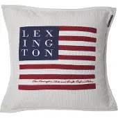 Lexington Icons Arts & Crafts kussenhoes 50x50 cm Beige-white