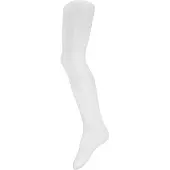 Ewers Ribpanty voor kinderen 50 DEN Wit-122/128