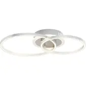 LINDBY - Edica Plafondlamp Smart Home Nickel