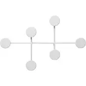 Audo Copenhagen Afteroom Hanger - Haken en hangers Zink White - 71094-000590