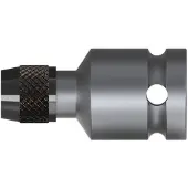 Wiha 72031412 Verbindingsstuk met snelwisselhouder buitenzeskant, buitenvierkant G 12,5 1/2", 1/4, 1/4" - 01930