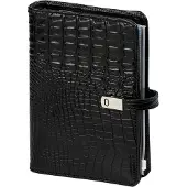 Kalpa 1111-03 Personal organizer aligator zwart 1 week per 2 paginas 2026-2027-2028