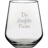 Pasabahce Gegraveerde Drinkglas 42,5cl De Leafste Freon