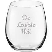 Royal Leerdam Gegraveerde Drinkglas 39cl De Leukste Heit