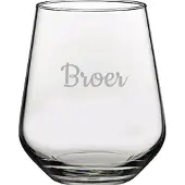 Pasabahce Gegraveerde Drinkglas 42,5cl Broer