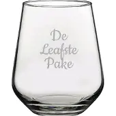 Pasabahce Gegraveerde Drinkglas 42,5cl De Leafste Pake