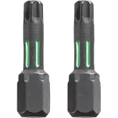 Einhell schroefbit T30 - Torx 30 - Torsion - Lengte 25 mm - 1/4" schacht - 122230 - 2 stuks