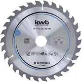 Kwb Cirkelzaagblad hm 216x30 82m I