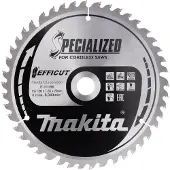 Makita Afkortzaagblad Hout Efficut 190x20x1,85 45T 10g