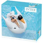 Intex Bouée à chevaucher Cygne géant