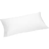 Yumeko Kussensloop Katoensatijn 40x80 Wit - Eco, Bio & Fairtrade