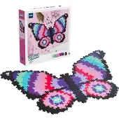 Plus plus Puzzle by Number vlinder 800 stukjes - 3915 - Puzzel en Bouwspeelgoed in één - Vanaf 7 jaar