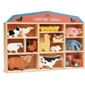 Tender Leaf Toys Dieren Display Rek Set 1 stuk - Boerderij