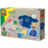 SES Creative Manualidades Eco Finger Painting Set With Apron Transparant