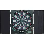 Equinox Elektronisch Dartbord Polaris met Kabinet - Inclusief 6 Dartpijlen