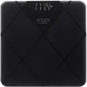 Adler Personenweegschaal Met LED Display AD 8169 - Zwart