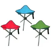 Bellson Benson Luxe Camping Kruk - 30 x 30 x 38 cm - Mix Kleur