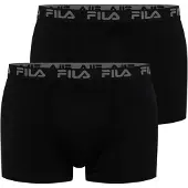 FILA Boxershorts grijs / zwart