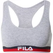 FILA - Woman Bra Elastic Band - Dames Top - XL - Grijs