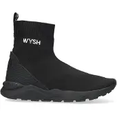 Wysh Jongens Sneakers Jaime - Zwart - Maat 30