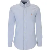 Ralph Lauren Overhemd pastelblauw