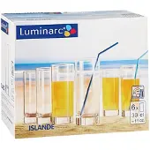 Arcoroc Longdrinkglazen Islande - 330 ml - 6 stuks