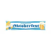 Folat Straatbanner Oktoberfest Bier (blauw, geel en wit)