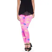 Folat Legging Lippen Pink