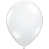 Wefiesta Kwaliteitsballon standaard - wit - 50 stuks (wit)