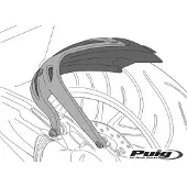 Puig Achterspatbord Zwart F 900 XR MAT ZWART