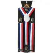 Partychimp Bretels holland | bretellen Nederland (blauw, rood en wit)