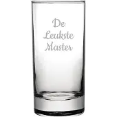 Fusion Gegraveerde longdrinkglas 28,5cl De Leukste Master