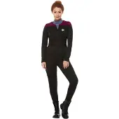 Smiffys - Star Trek Voyager Command Uniform Kostuum - S - Zwart