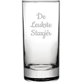 Fusion Gegraveerde longdrinkglas 28,5cl De Leukste Stazjêr