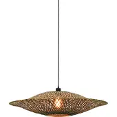 Good&Mojo Hanglamp Bali, dimbaar, hout licht, Woon-/ Eetkamer, Bamboe, Design, hanglamp